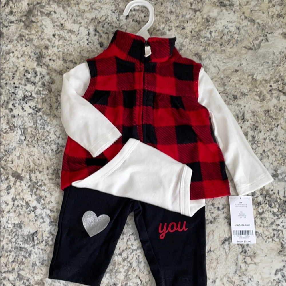 NWT Carter’s 3-piece set